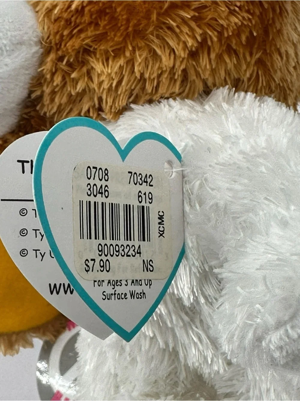 Ty Beanie Boos COOKIE Dog 6